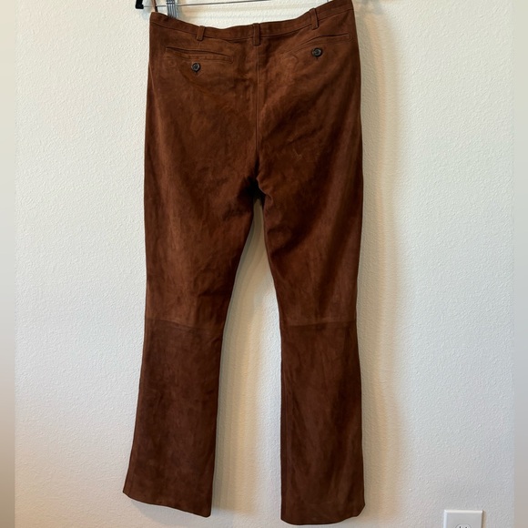 PRADA Suede brown pants - Picture 4 of 6